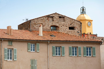 Clock Tower in St Tropez