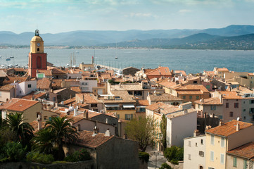 Clock Tower in St Tropez