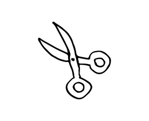 Vector doodle coupon icon illustration with color, hand drawn