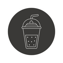 Frappe vector line icon