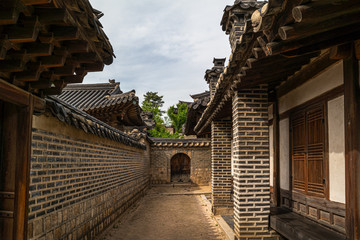 Part of Changdeokgung Palace in Seoul, Korea, which is a world heritage site