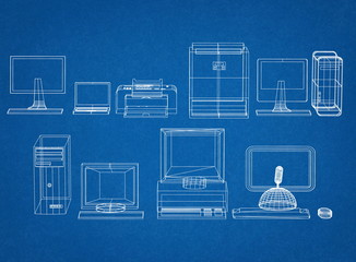 Computers blueprint