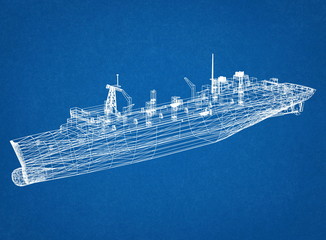 Big Ship blueprint