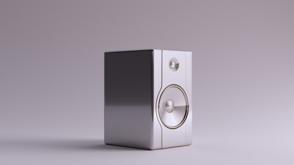 Obraz premium Silver Traditional Speaker Loudspeaker 