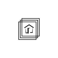 A logo for a small company isolated on a white background