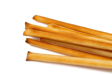 bread sticks over white