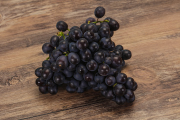 Fresh ripe sweet red grape