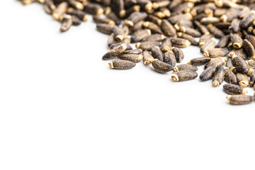 Milk thistle seeds.