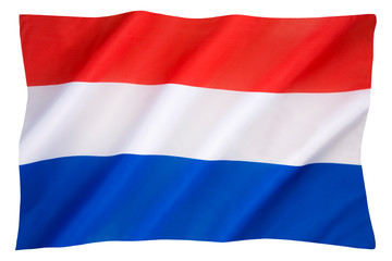 Fototapeta premium Flag and ensign of the Netherlands