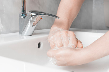 Effective handwashing techniques: rub palm with back of other hand's fingers. Hand washing is very...