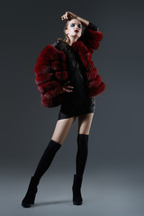 attractive blonde woman