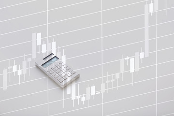 株式投資のグラフ