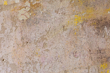 Old vintage grunge textures backgrounds wall. Stylish background at perfect interior. Wabi sabi. Modern conept of old wall. Natural texture. Template.