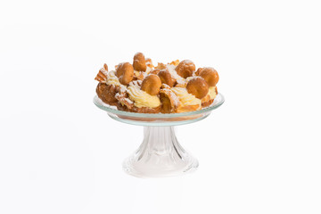 Cigni Limone, Windbeutel mit Zitronen-Creme (Pasticceria, Konditorei, Confisserie)