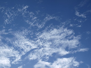 Naklejka na ściany i meble 푸른 하늘과 구름