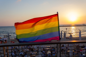Regenbogenfahne f√ºr Pride und Vielfalt