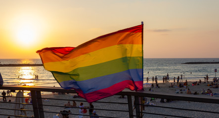 Regenbogenfahne f√ºr Pride und Vielfalt