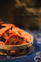Delicious dried sweet potatoes, very attractive
