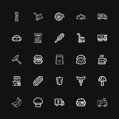 Editable 25 fast icons for web and mobile