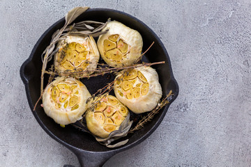 Roasted garlic