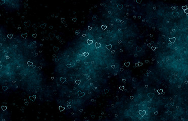 hearts background