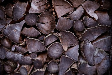 Balanced wood from deciduous trees