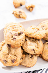 Baking cookies