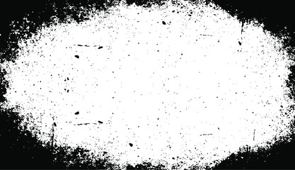 Scratched Frame. Grunge Urban Background Texture Vector. Dust Overlay. Distressed Grainy Grungy Framing Effect. Distressed Backdrop Vector Illustration. EPS 10.