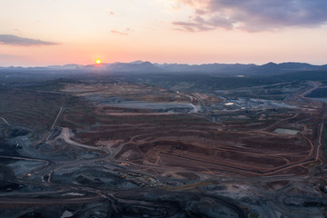 Quarry site construction