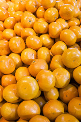 먹음직스러운 과일 천혜향 귤 오렌지