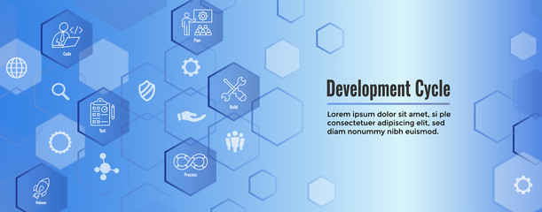 Development Operations & Life Cycle - DevOps Icon