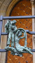 Sculptures on the St. Vitus Gate, Prague