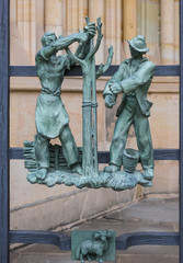 Sculptures on the St. Vitus Gate, Prague