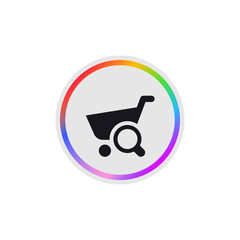 Search Cart -  Modern App Button