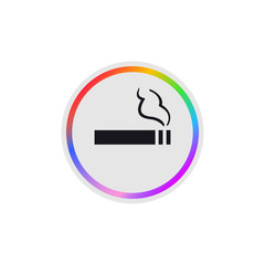 Smoking -  Modern App Button
