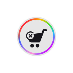 Remove Cart -  Modern App Button