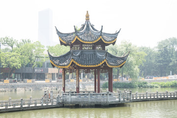 Pavilions in Nantong Museum, China