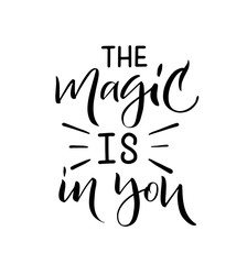 Cute lettering illustration 