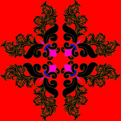 floral seamless pattern