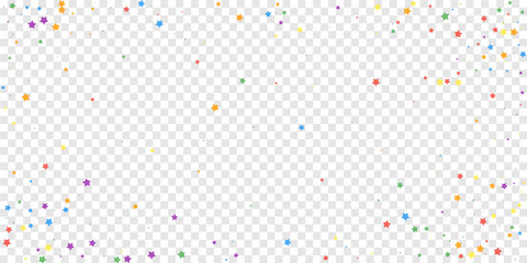 Festive confetti. Celebration stars. Joyous stars 