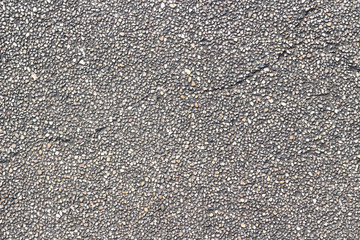 Close up detail of exposed aggregate concrete