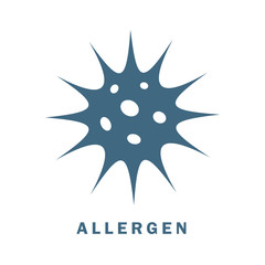 Allergen vector icon