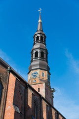 Obraz premium Hauptkirche St. Katharinen, Hamburg, Deutschland