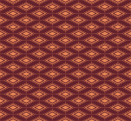 Seamless African Style Mud Clothing Fabric Pattern