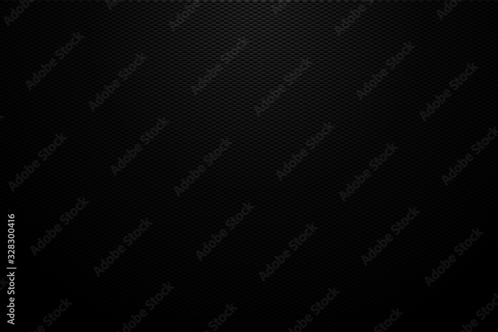 Poster Abstract technology gradient black background with square texture of tech design. illustration vector eps10
