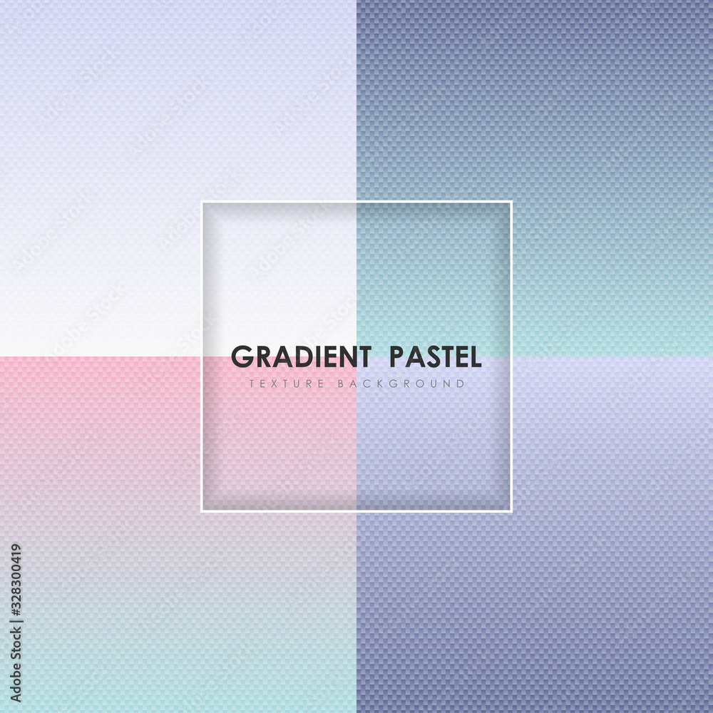 Poster abstract pastel gradient color minimal set of background. vector eps10