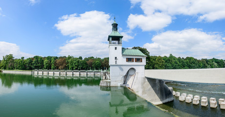 Welterbe-Denkmal Hochablass am Lech in Augsburg