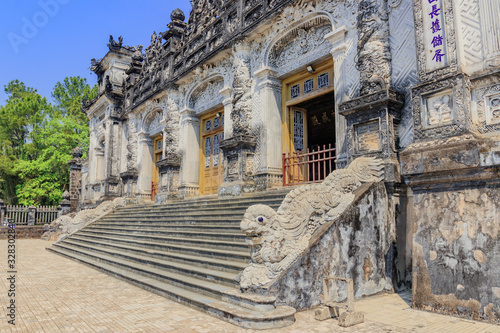 カイディン帝廟 ベトナム フエ Khai Dinh Tomb Vietnam Hue Wall Mural M H カイディン帝廟 ベトナム フエ Khai Dinh Tomb Vietnam Hue Wall Mural M H