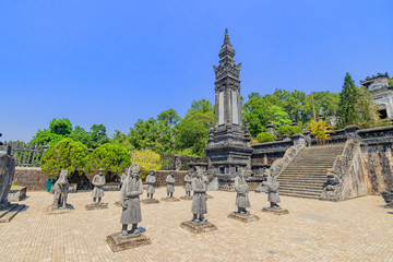 Fototapeta premium カイディン帝廟 ベトナム フエ khai dinh tomb Vietnam Hue