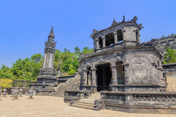 Fototapeta premium カイディン帝廟 ベトナム フエ khai dinh tomb Vietnam Hue